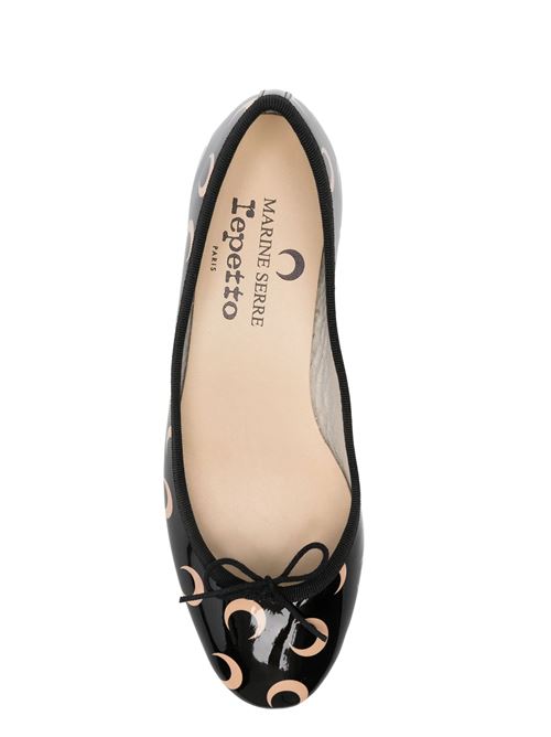 Moon printed leather repetto Camille MARINE SERRE | WFW052ARLEA0031IT99